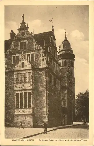 Hannoversch Muenden Rathaus-Erker
St.Blasi-Turm
