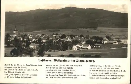 Weissenstadt Fichtelgebirge Kat. Weissenstadt