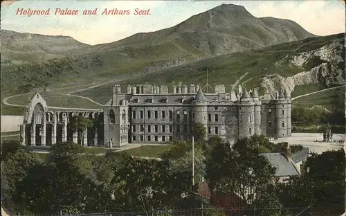 Edinburgh Holyrood Palace
Arthur`s Seat Kat. Edinburgh