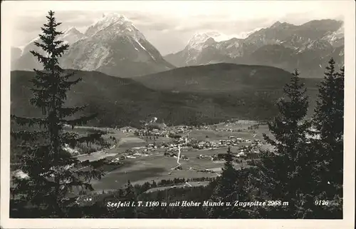 Seefeld Tirol Hohe Munde
Zugsptze Kat. Seefeld in Tirol