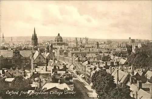 Oxford Oxfordshire College Tower / Oxford /Oxfordshire