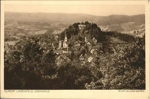 Lindenfels Odenwald Kurort Kat. Lindenfels