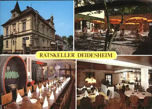 Deidesheim Ratskeller Kat. Deidesheim