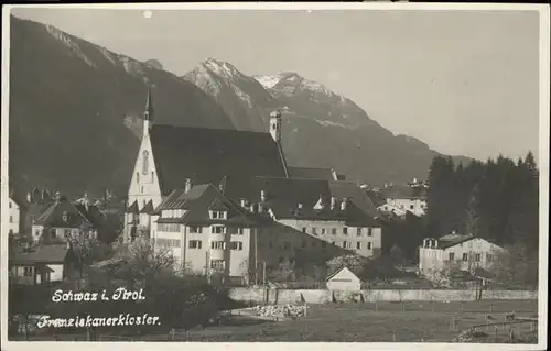 Schwaz Tirol Franziskanerkloster / Schwaz /Tiroler Unterland