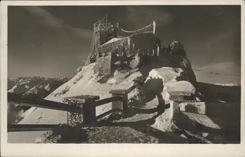 Zugspitze Muenchner Haus Kat. Garmisch-Partenkirchen