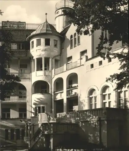 Koserow Ostseebad TDOB Heim Walter Ulbricht Kat. Koserow