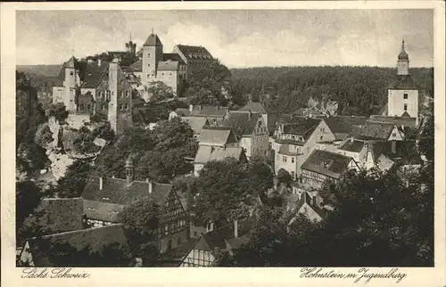 Hohnstein Hohnstein Jugendburg Kat. Hohnstein