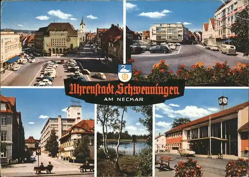 Schwenningen Neckar Uhrenstadt Schwenningen, Stadt Wappen / Villingen-Schwenningen /Schwarzwald-Baar-Kreis LKR