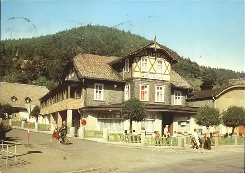 Sitzendorf FDGB Erholungsheim Max Kirchner Kat. Sitzendorf