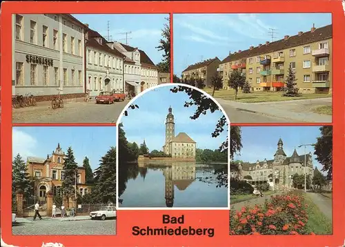 Bad Schmiedeberg Sparkasse Heidesanatorium Genesungsheim Kat. Bad Schmiedeberg