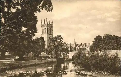 Oxford Oxfordshire Magdalen College / Oxford /Oxfordshire