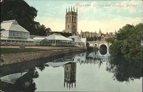 Oxford Oxfordshire Magdalen College / Oxford /Oxfordshire