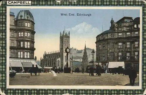 Edinburgh West End Kat. Edinburgh