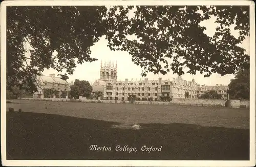 Oxford Oxfordshire Merton College / Oxford /Oxfordshire