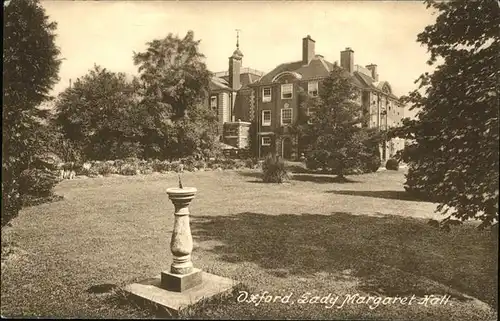 Oxford Oxfordshire Lady Margaret Hall / Oxford /Oxfordshire