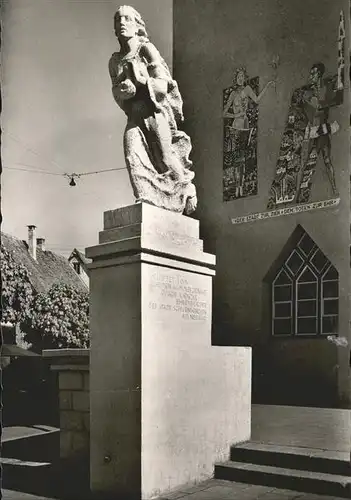 Schwenningen Neckar Skulptur Die Zeit / Villingen-Schwenningen /Schwarzwald-Baar-Kreis LKR