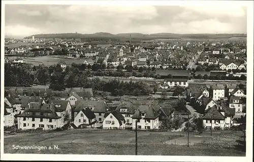 Schwenningen Neckar Totalansicht / Villingen-Schwenningen /Schwarzwald-Baar-Kreis LKR