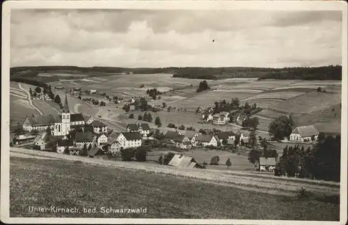 Unterkirnach Gesamtansicht Kat. Unterkirnach