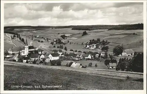 Unterkirnach Gesamtansicht Kat. Unterkirnach