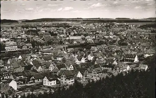 Schwenningen Neckar Gesamtansicht / Villingen-Schwenningen /Schwarzwald-Baar-Kreis LKR