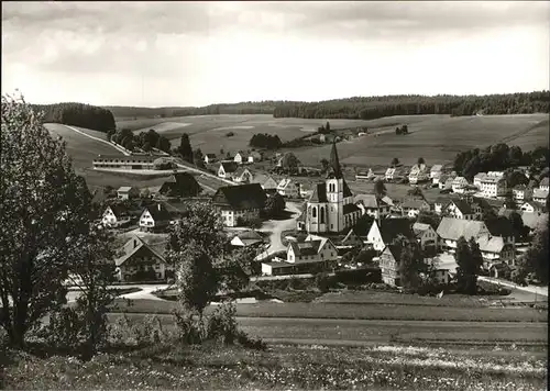 Unterkirnach Gesamtansicht Kat. Unterkirnach