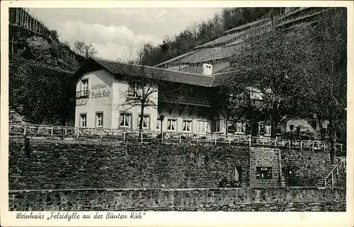 Walporzheim Weinhaus Felsidylle
Bunte Kuh Kat. Bad Neuenahr-Ahrweiler