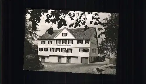 Zwerenberg Neuweiler Pension Ochsen Kat. Neuweiler