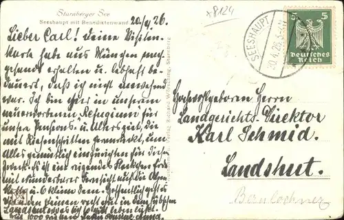 Seeshaupt Benediktenwand Kat. Seeshaupt