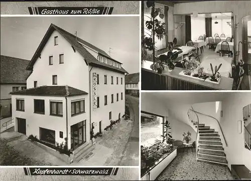 Kapfenhardt Gasthaus Roessle Kat. Unterreichenbach