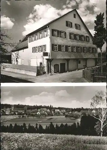 Zwerenberg Neuweiler Gasthof Pension Zum Lamm Kat. Neuweiler