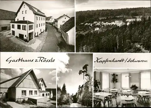 Kapfenhardt Gasthaus Roessle Kat. Unterreichenbach