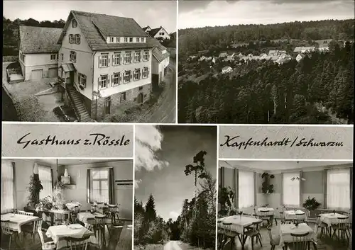 Kapfenhardt Gasthaus Roessle Kat. Unterreichenbach