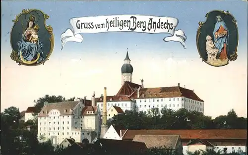 Kloster Andechs heilgen Berg Praegedruck Kat. Andechs