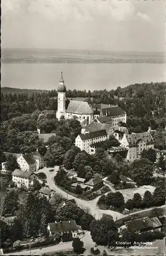 Kloster Andechs Fliegeraufnahme  Kat. Andechs