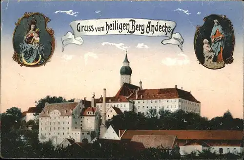 Kloster Andechs heilgen Berg Kat. Andechs