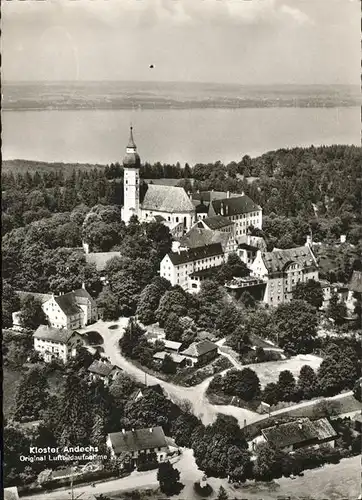 Kloster Andechs Fliegeraufnahme  Kat. Andechs