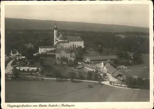 Kloster Andechs Fliegeraufnahme  Kat. Andechs