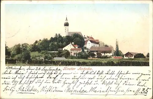 Kloster Andechs  Kat. Andechs