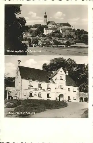 Kloster Andechs Ammersee Kloster Gasthof Andechs Kat. Andechs