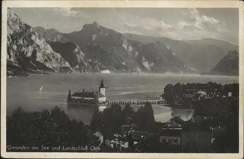 Gmunden Landchloss Orth Kat. Gmunden