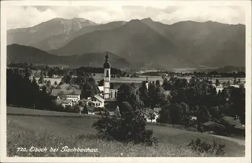 Elbach Miesbach Gesamtansicht Kat. Fischbachau