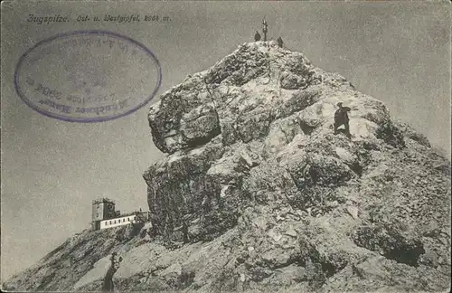 Zugspitze Westgipfel Kat. Garmisch-Partenkirchen