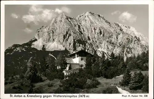 Klais St Anton Kranzberg Wettersteinspitze Kat. Kruen