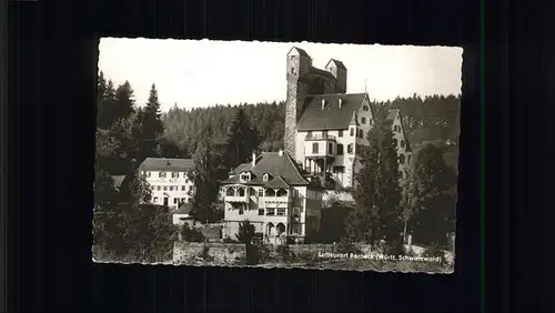 Berneck Altensteig Gasthof Pension Hirsch Kat. Altensteig