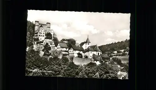 Berneck Altensteig Landhaus Pension Koenen Kat. Altensteig