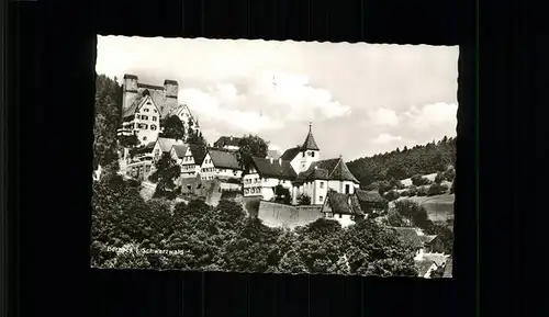 Berneck Altensteig Landhaus Pension Koenen Kat. Altensteig