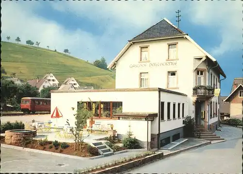 Oberharmersbach Gasthof Pension Posthoernle Kat. Oberharmersbach