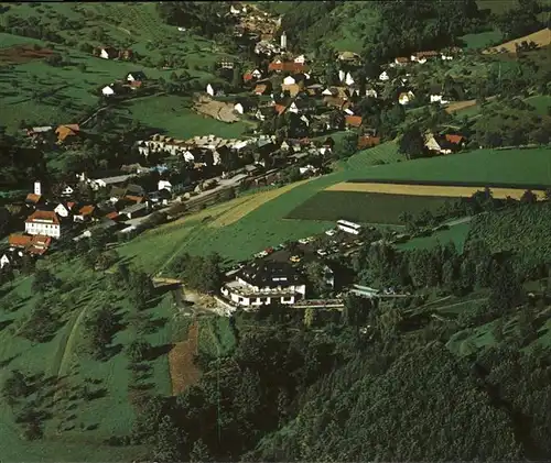 Oberharmersbach Fliegeraufnahme Ortsteil Riersbach Kat. Oberharmersbach
