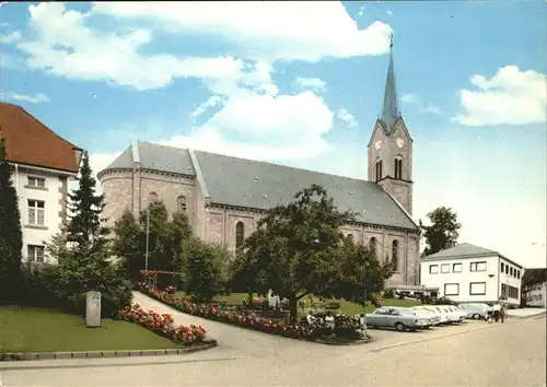 Oberharmersbach Kirche St Gallus Kat. Oberharmersbach