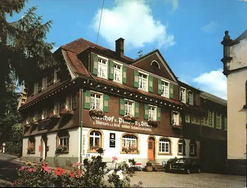Oberharmersbach Gasthof Pension Stube Kat. Oberharmersbach